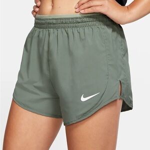 Nike olive shorts